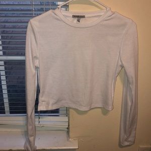White Crop Top